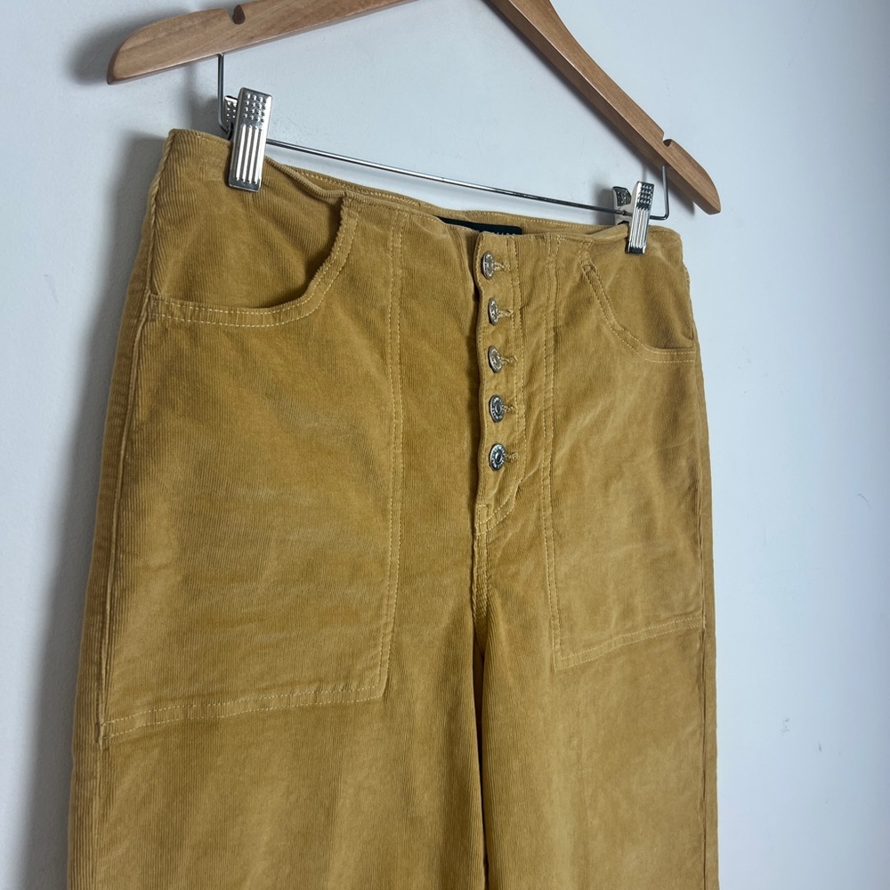 Veronica‎ Beard Size 29 Crosbie Corduroy Crop Wide Leg Pants In Wood Thrush - Picture 6 of 13